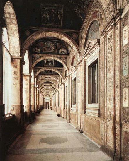 RAFFAELLO Sanzio Loggia of Pope Leo X